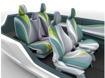 江森自控在北美NAIAS发布全新SD15汽车座椅概念展示车