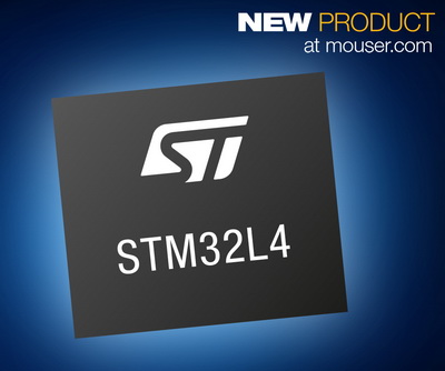 Mouser供货STMicroelectronics超低功耗STM32L4微控制器 提供性能与功耗的完美组合