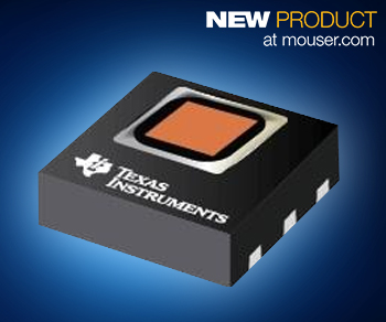 TI高精度、低功耗温湿度传感器HDC1050加入Mouser产品阵营