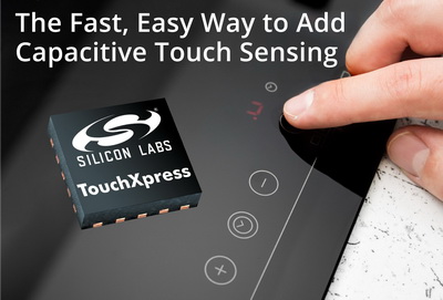 Silicon Labs TouchXpress控制器加速电容式感应应用的开发
