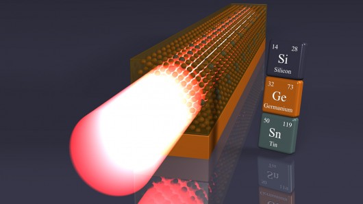 科学家研制出首个可直接兼容硅芯片的锗锡半导体激光器
