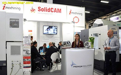 SolidCAM在STOM-TOOL展会上演示独有的iMachining技术