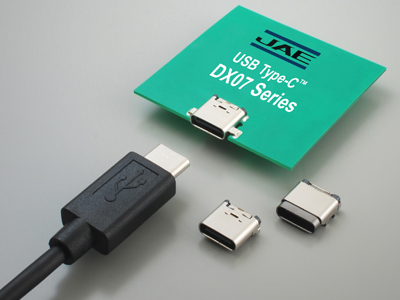 日本航空电子开发出USB Type-C连接器