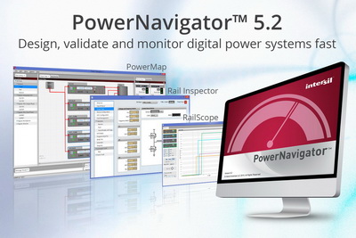 Intersil推出新版PowerNavigator™ GUI，加快数字电源系统设计、验证及监测