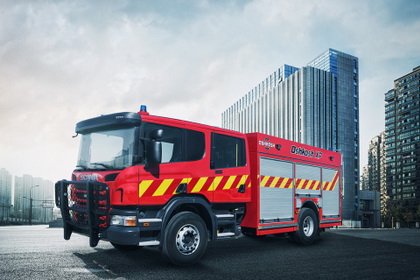 Oshkosh在Interschutz 2015上展示全新的Oshkosh XP消防车