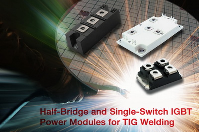 Vishay IGBT功率模块在TIG焊机中提高效率并降低传导损耗