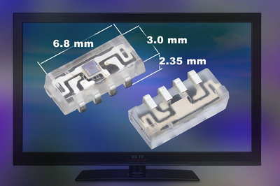 Vishay推出用于平板电视和便携电子设备的新款环境光传感器