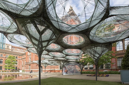 西格里集团助力伦敦维多利亚与阿尔伯特博物馆纤维复合结构展亭展示