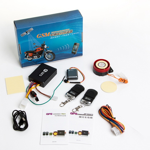 RF-V10+摩托车GPS双向防盗器定位器防丢器追踪器
