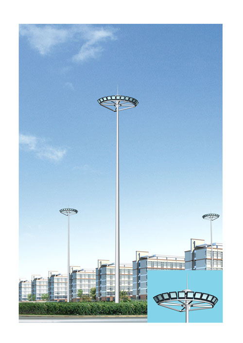 优质15米-30米升降系统高杆灯LED球场灯高杆灯厂家