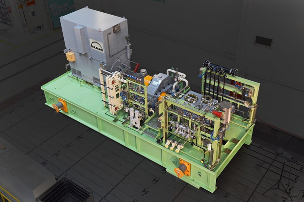 MAN压缩机技术用于中国海上天然气生产