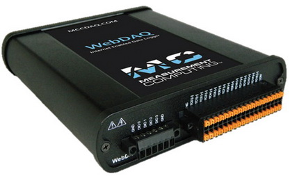 MCC即将推出全新产品线 WebDAQ 基于网络的数据记录仪