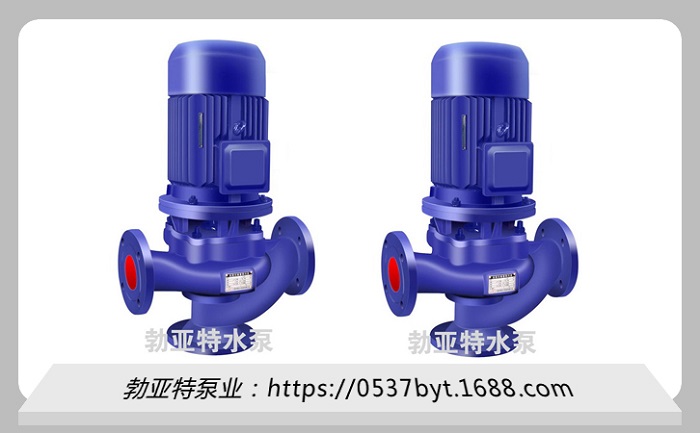 ISG环保空调水泵立式管道增压泵