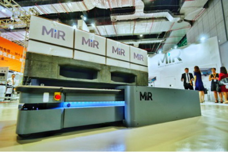 MiR500移动机器人首次亮相中国国际工业博览会