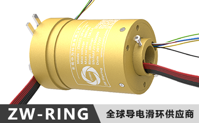 真空泵用滑环,精密贵金属刷丝过孔导电滑环