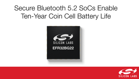 新型安全蓝牙5.2 SoC助力纽扣电池供电产品工作可达十年