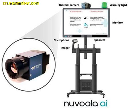 Teledyne DALSA 的热成像相机在 Nuvoola 的 AI 赋能的皮肤温度升高筛查解决方案中起关键作用