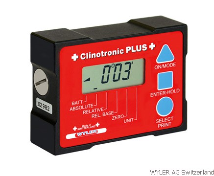 瑞士WYLER Clinotronic 电子角度仪